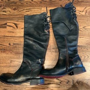 BED | STU Cobbler series black boots